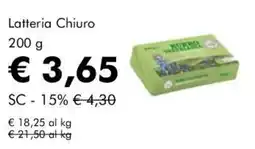 NaturaSì Latteria Chiuro offerta