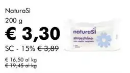 NaturaSì NaturaSi straccchino offerta