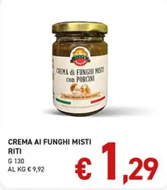 Crema ai funghi misti Riti