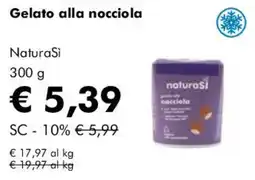 NaturaSì Gelato alla nocciola NaturaSi offerta