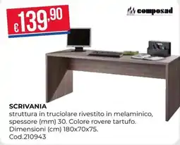 Pronto Hobby Scrivania composad offerta
