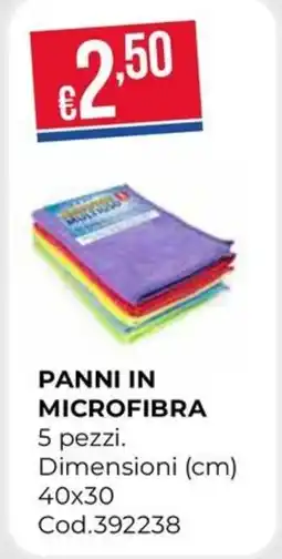 Pronto Hobby Panni in microfibra offerta