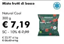 NaturaSì Misto frutti di bosco Natural Cool offerta