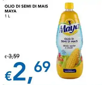 Olio di semi di mais Maya