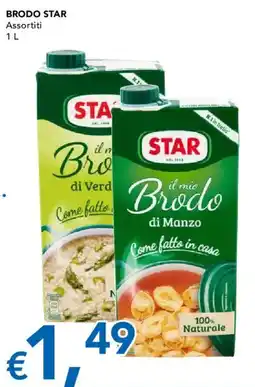 Migross Supermercati e Market Brodo Star assortiti offerta