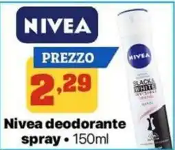 Pianeta Pulito Nivea deodorante spray offerta