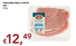Migross Supermercati e Market Tacchino fesa a fette AIA offerta