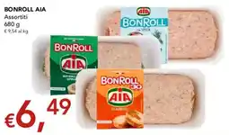 Migross Supermercati e Market Bonroll Aia assortiti offerta