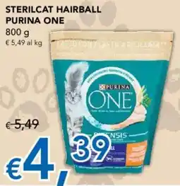 Migross Supermercati e Market Sterilcat Hairball Purina One offerta
