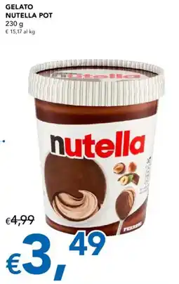 Migross Supermercati e Market Gelato Nutella offerta