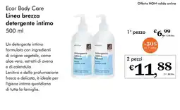 NaturaSì Ecor Body Care detergente intimo brezza offerta