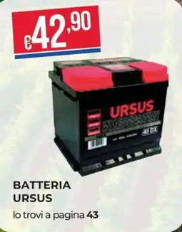 Pronto Hobby Batteria Ursus offerta