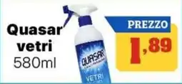 Pianeta Pulito Quasar vetri offerta