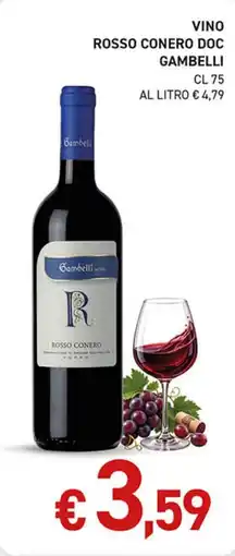 Coal City Vino Rosso Conero Doc Gambelli offerta