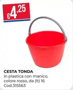 Pronto Hobby Cesta tonda offerta