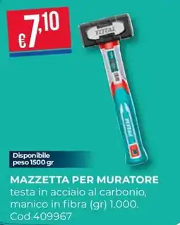Pronto Hobby Mazzetta per muratore Total offerta