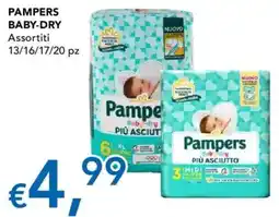 Migross Supermercati e Market Pampers Baby-dry offerta