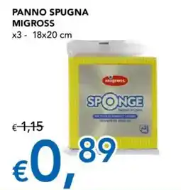 Migross Supermercati e Market Panno spugna Migross offerta