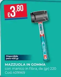 Pronto Hobby Mazzuola in gomma offerta