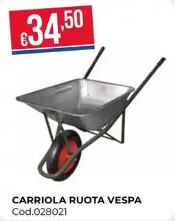 Pronto Hobby Carriola ruota Vespa offerta