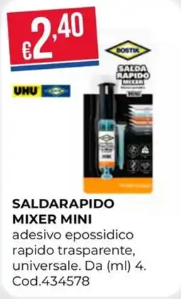 Pronto Hobby Saldarapido mixer mini offerta