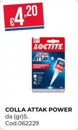 Pronto Hobby Colla Attak Power offerta
