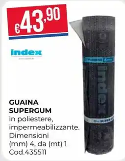 Pronto Hobby Guaina Supergum Index offerta