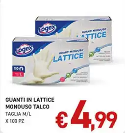 Coal City Logex guanti in lattice offerta