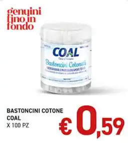 Coal City Bastoncini cotone Coal offerta