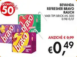 Maxi Coal Beveranda refresher Bravo Rauch offerta
