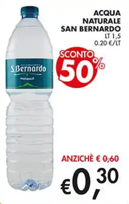 Maxi Coal Acqua naturale San Bernardo offerta