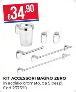Pronto Hobby Kit Accessori Bagno Zero offerta