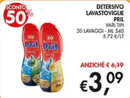 Maxi Coal Detersivo lavastoviglie Pril offerta