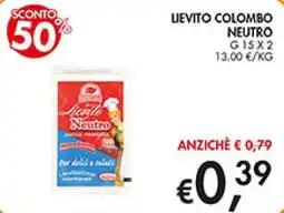 Maxi Coal Lievito Colombo Neutro offerta