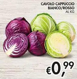 Maxi Coal Cavolo cappuccio bianco/rosso offerta