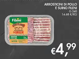Maxi Coal Arrostitini di pollo e suino Fileni offerta