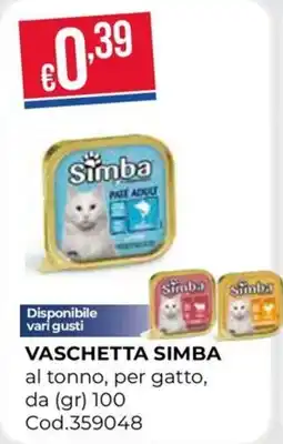 Pronto Hobby Vaschetta Simba offerta