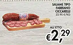 Maxi Coal Salame tipo Fabriano Ciccarelli offerta