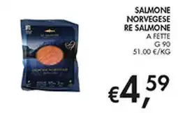 Maxi Coal Salmone norvegese re salmone offerta