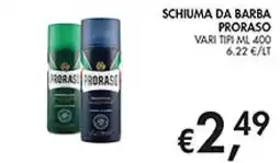 Maxi Coal Schiuma da barba Proraso offerta