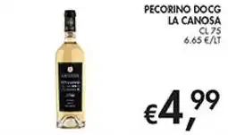 Maxi Coal Pecorino Docg La Canosa offerta