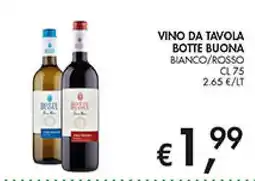 Maxi Coal Vino da tavola botte buona offerta