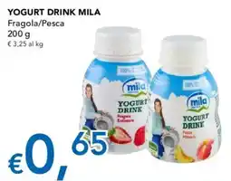 Migross Supermercati e Market Yogurt drink Mila Fragola/Pesca offerta