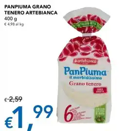 Migross Supermercati e Market PanPiuma Grano tenero Artebianca offerta