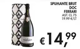 Maxi Coal Spumante brut Ferrari offerta