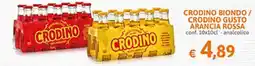 Maxi Coal Crodino biondo / crodino gusto arancia rossa offerta