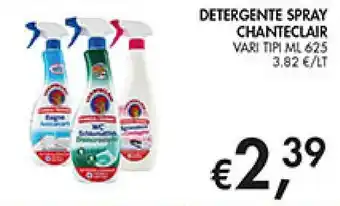 Detergente spray Chanteclair