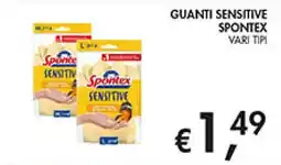 Maxi Coal Guanti sensitive Spontex offerta