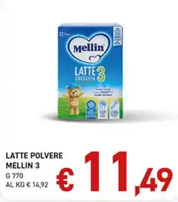 Coal City Latte polvere Mellin 3 offerta