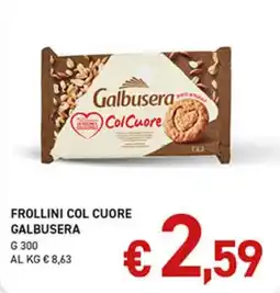 Coal City Frollini col cuore Galbusera offerta